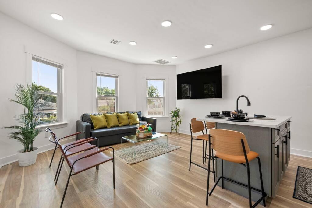 10Guests! Parking 2Nd Floor-Duplex Apartment Fair Lawn Luaran gambar